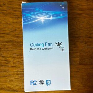 Hampton Bay Compatible 3-Speed Ceiling Fan Remote Replacement with Wall Mount